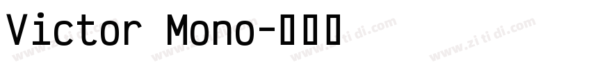 Victor Mono字体转换 Victor Mono字体转换